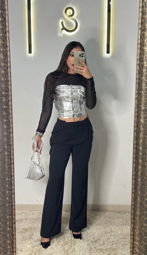 Pantalón de vestir negro