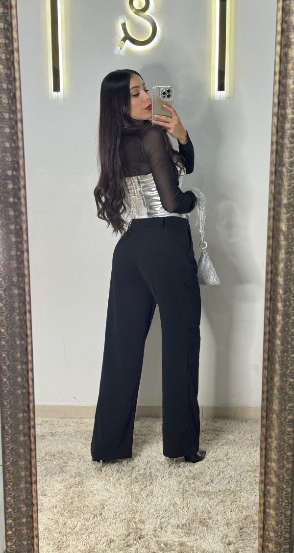 Pantalón de vestir negro - Imagen 3