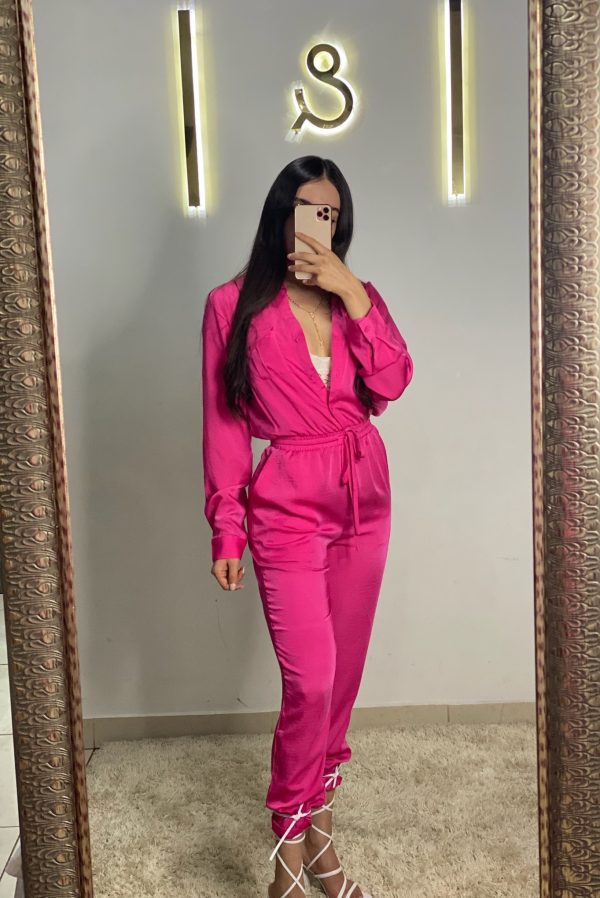 Jumpsuit con resorte